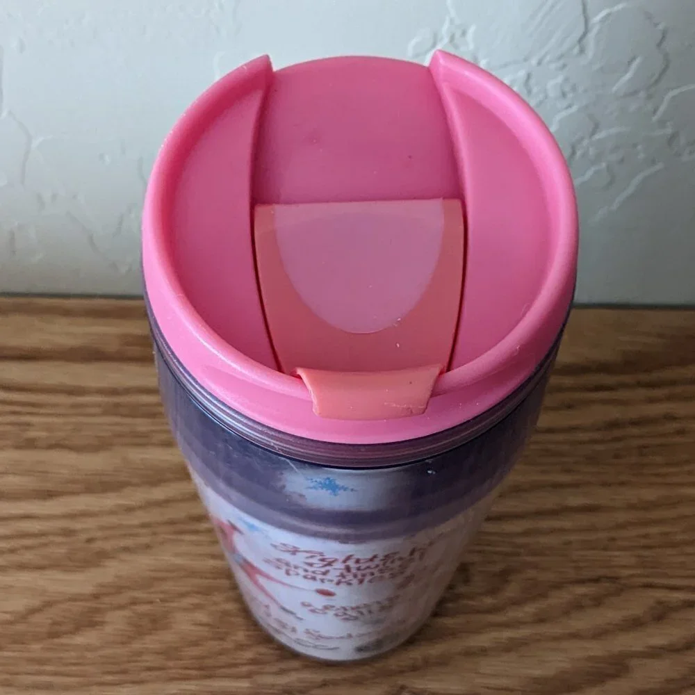 Starbucks Pink Holiday 16 oz Travel Mug Tumbler